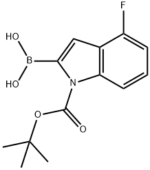 N-(BOC)-4-FLUOROINDOLE-2-BORONIC ACID