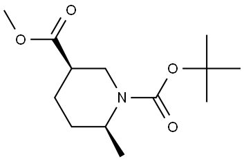 1-tert-butyl 3-methyl (3R,6S)-rel-6-methylpiperidine-1,3-dicarboxylate