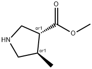 (3R,4R)-Rel-4-Methyl-3-pyrrolidinecarboxylic acidmethylester