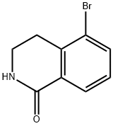 5-BroMo-3,4-dihydroisoquinolin-1(2H)-one Structural