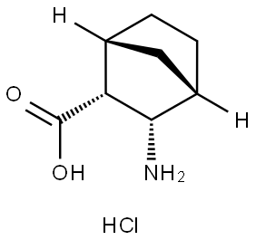 diendo-3-Amino-bicyclo[2.2.1]heptane-2-carboxylic acid hydrochloride Structural