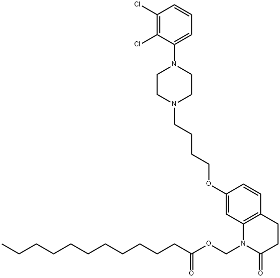 Aripiprazole Lauroxil Structural Picture