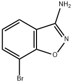 7-Bromobenzo[d]isoxazol-3-amine Structural