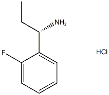 BenzeneMethanaMine, α-ethyl-2-fluoro-, hydrochloride (1:1), (αS) Structural