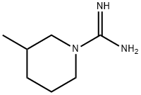 SULFURIC ACID COMPOUND WITH 3-METHYLPIPERIDINE-1-CARBOXIMIDAMIDE (1:1) Structural