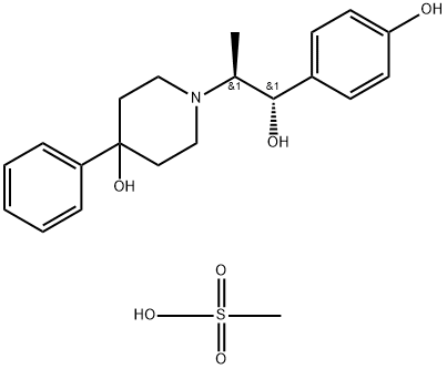 Traxoprodil mesylate, CP-101606-27 Structural
