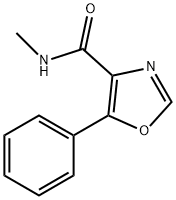 N-methyl-5-phenyl-1,3-oxazole-4-carboxamide Structural