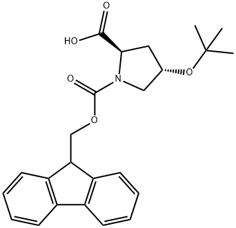 FMoc-D-Hyp(tBu)-OH Structural