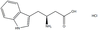 H-b-HoTrp-OH·HCl Structural