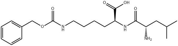 H-LEU-LYS (Z) - OH Structural