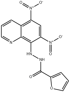 N'-(5,7-dinitroquinolin-8-yl)furan-2-carbohydrazide Structural