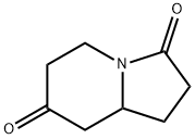 Hexahydro-3,7-indolizinedione Structural