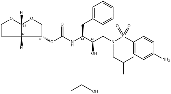 Darunavir ethanolate Structural