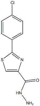 2-(4-chlorophenyl)-1,3-thiazole-4-carbohydrazide