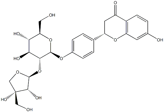 Liquiritin apioside Structural