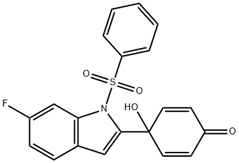 Quinol 1h Structural