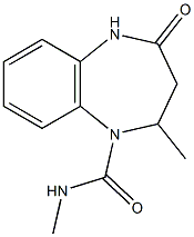 N,2-dimethyl-4-oxo-2,3,4,5-tetrahydro-1H-1,5-benzodiazepine-1-carboxamide