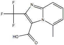 5-methyl-2-(trifluoromethyl)imidazo[1,2-a]pyridine-3-carboxylic acid