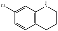 7-Chloro-1,2,3,4-tetrahydroquinoline Structural