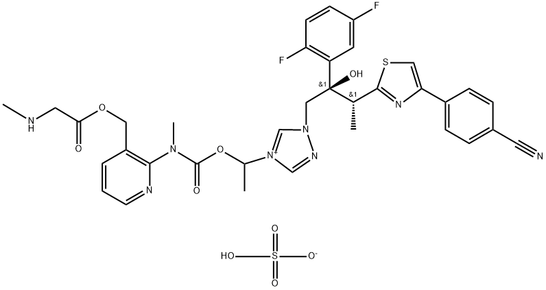 Isavuconazonium sulfate Structural