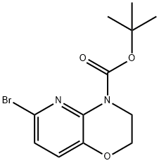 tert-butyl 6-bromo-2H-pyrido[3,2-b][1,4]oxazine-4(3H)-carboxylate