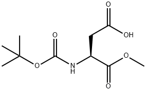 N-boc Asp(OH)Ome Structural