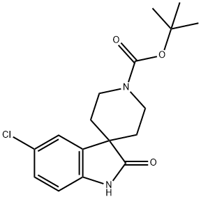 tert-butyl 5-chloro-2-oxospiro[indoline-3,4'-piperidine]-1'-carboxylate
