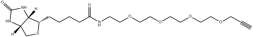 Biotin-PEG4-Alkyne Structural