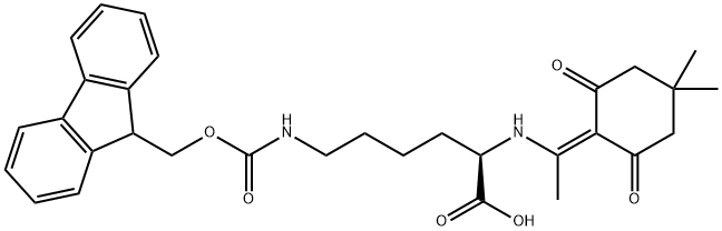 Dde-D--Lys(Fmoc)-OH Structural
