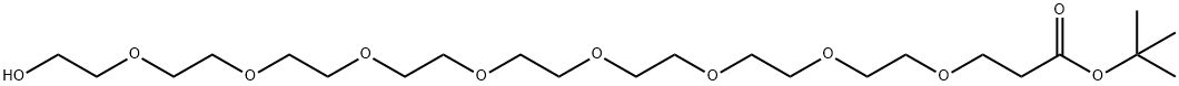 PEG9-t-butly ester Structural