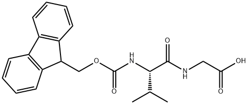 Fmoc-Val-Gly-OH Structural