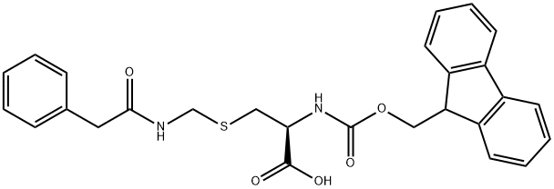 Fmoc-D-Cys(PhAcm)-OH Structural