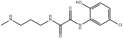 N'-(5-chloro-2-hydroxyphenyl)-N-[3-(methylamino)propyl]oxamide Structural