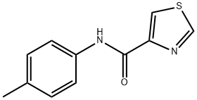 N-(4-methylphenyl)-1,3-thiazole-4-carboxamide Structural