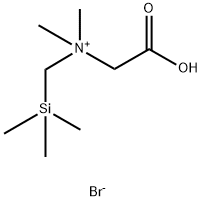 carboxymethyl-dimethyl-(trimethylsilylmethyl)azanium bromide Structural