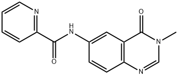 N-(3-methyl-4-oxoquinazolin-6-yl)pyridine-2-carboxamide Structural