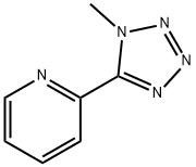 2-(1-methyltetrazol-5-yl)pyridine Structural