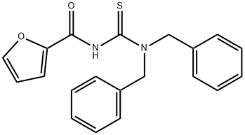 N-(dibenzylcarbamothioyl)furan-2-carboxamide Structural