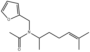 N-(furan-2-ylmethyl)-N-(6-methylhept-5-en-2-yl)acetamide Structural