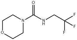 N-(2,2,2-trifluoroethyl)morpholine-4-carboxamide Structural