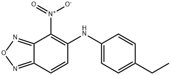 N-(4-ethylphenyl)-4-nitro-2,1,3-benzoxadiazol-5-amine Structural