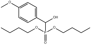 dibutoxyphosphoryl-(4-methoxyphenyl)methanol Structural