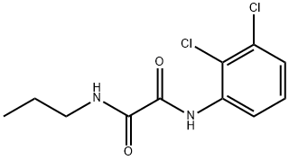 N'-(2,3-dichlorophenyl)-N-propyloxamide Structural