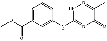 methyl 3-[(6-methyl-5-oxo-2H-1,2,4-triazin-3-yl)amino]benzoate Structural