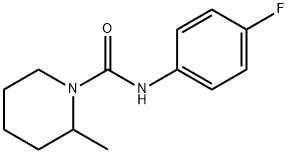 N-(4-fluorophenyl)-2-methylpiperidine-1-carboxamide Structural