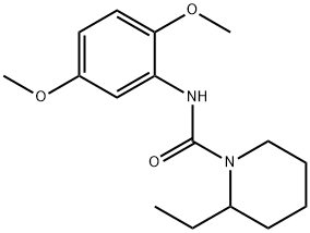 N-(2,5-dimethoxyphenyl)-2-ethylpiperidine-1-carboxamide Structural
