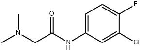 N-(3-chloro-4-fluorophenyl)-2-(dimethylamino)acetamide Structural