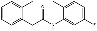 N-(5-fluoro-2-methylphenyl)-2-(2-methylphenyl)acetamide Structural