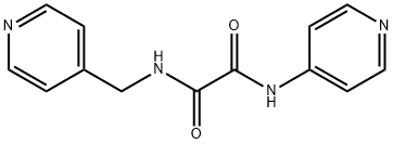 N'-pyridin-4-yl-N-(pyridin-4-ylmethyl)oxamide Structural