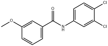 N-(3,4-dichlorophenyl)-3-methoxybenzamide Structural